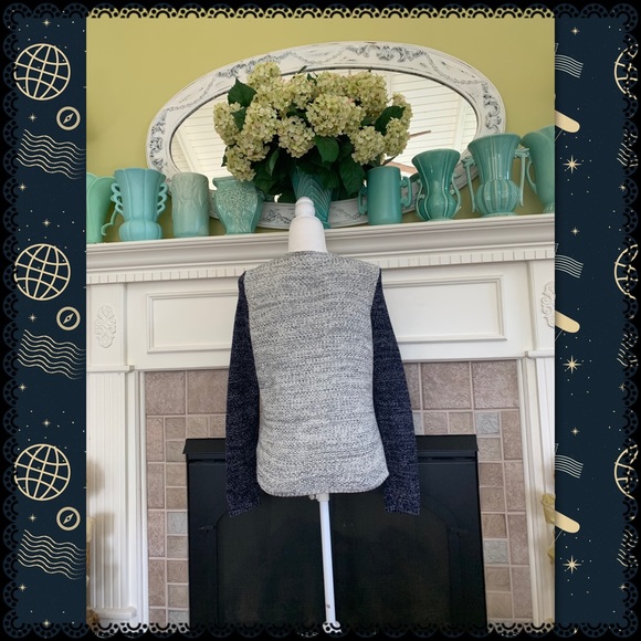 Talbots zip up sweater, size M/P - Picture 3 of 4